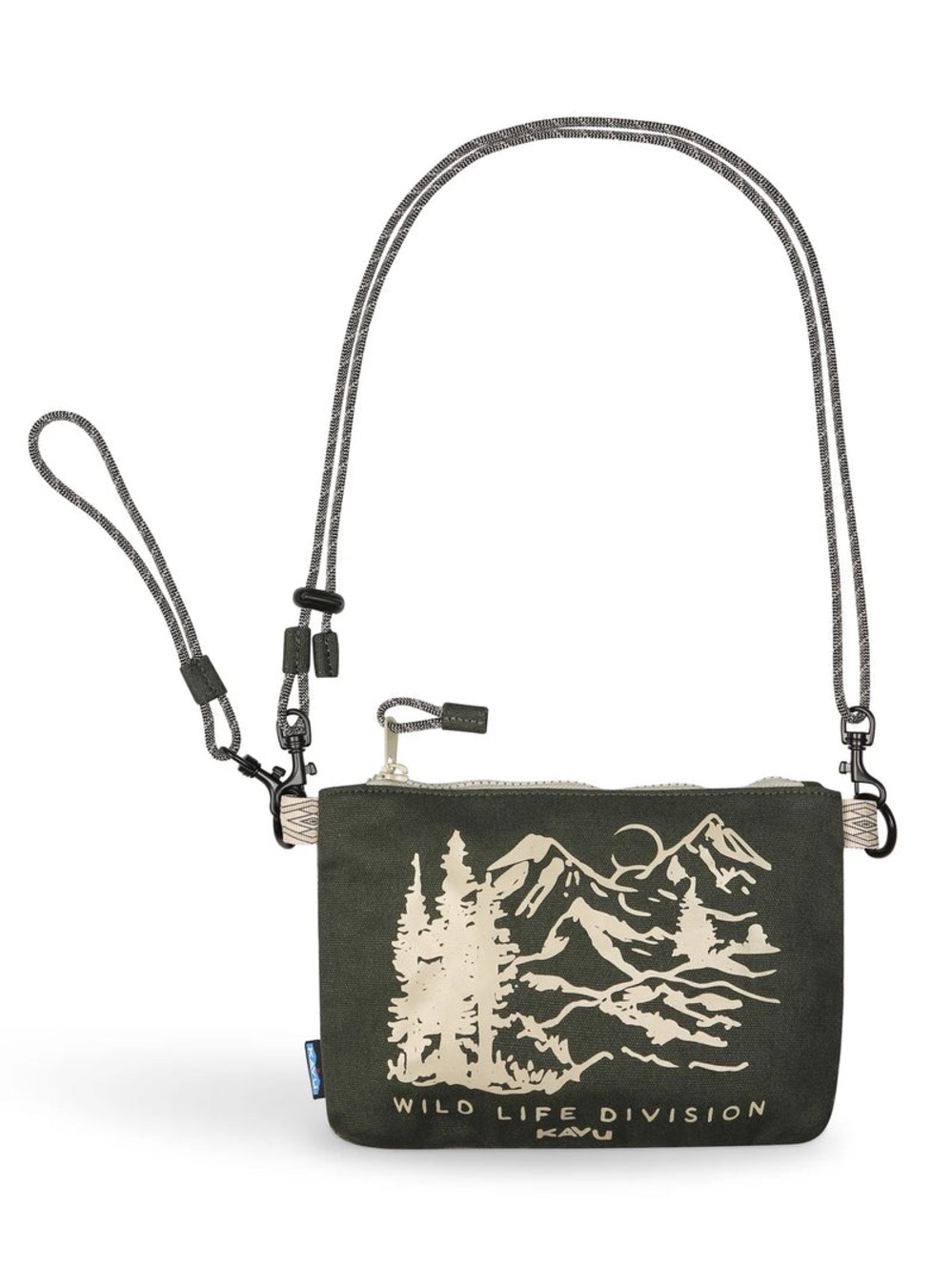 KAVU - Cozy Cache - Wild Life Division Crossbody Pouch